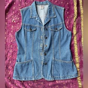 1990’s Fitted Jean Vest